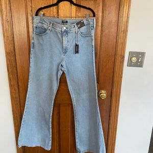 Express 70’s Flare Mid Rise Jeans